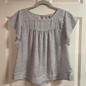 Polka dot swing top.